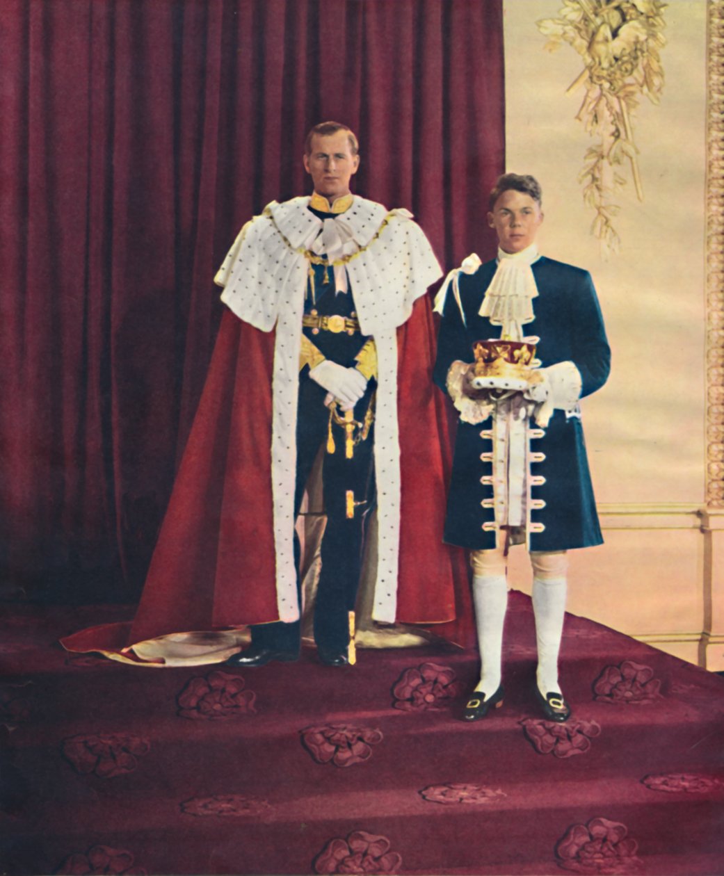 Vévoda z Edinburghu a jeho stránka, 1953 od Baron Sterling Henry Nahum