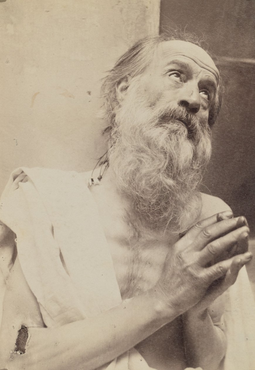 [Portrét modlícího se muže] od Baron Wilhelm von Gloeden