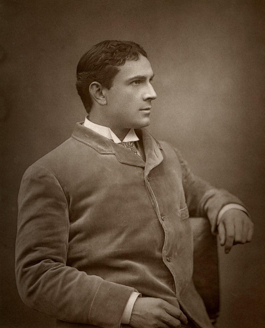 Maurice Barrymore , britský herec, 1886 od Barraud