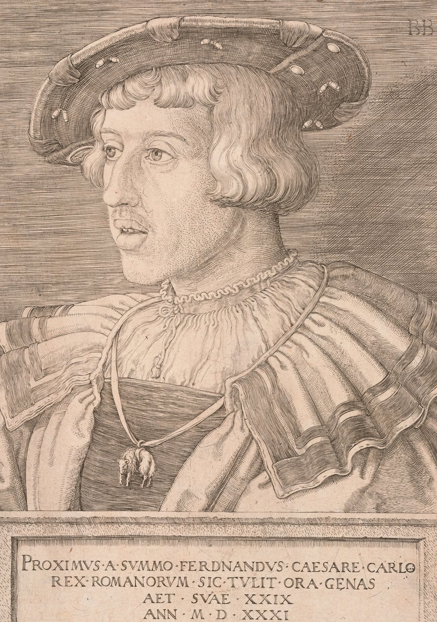 Císař Ferdinand I. od Barthel Beham