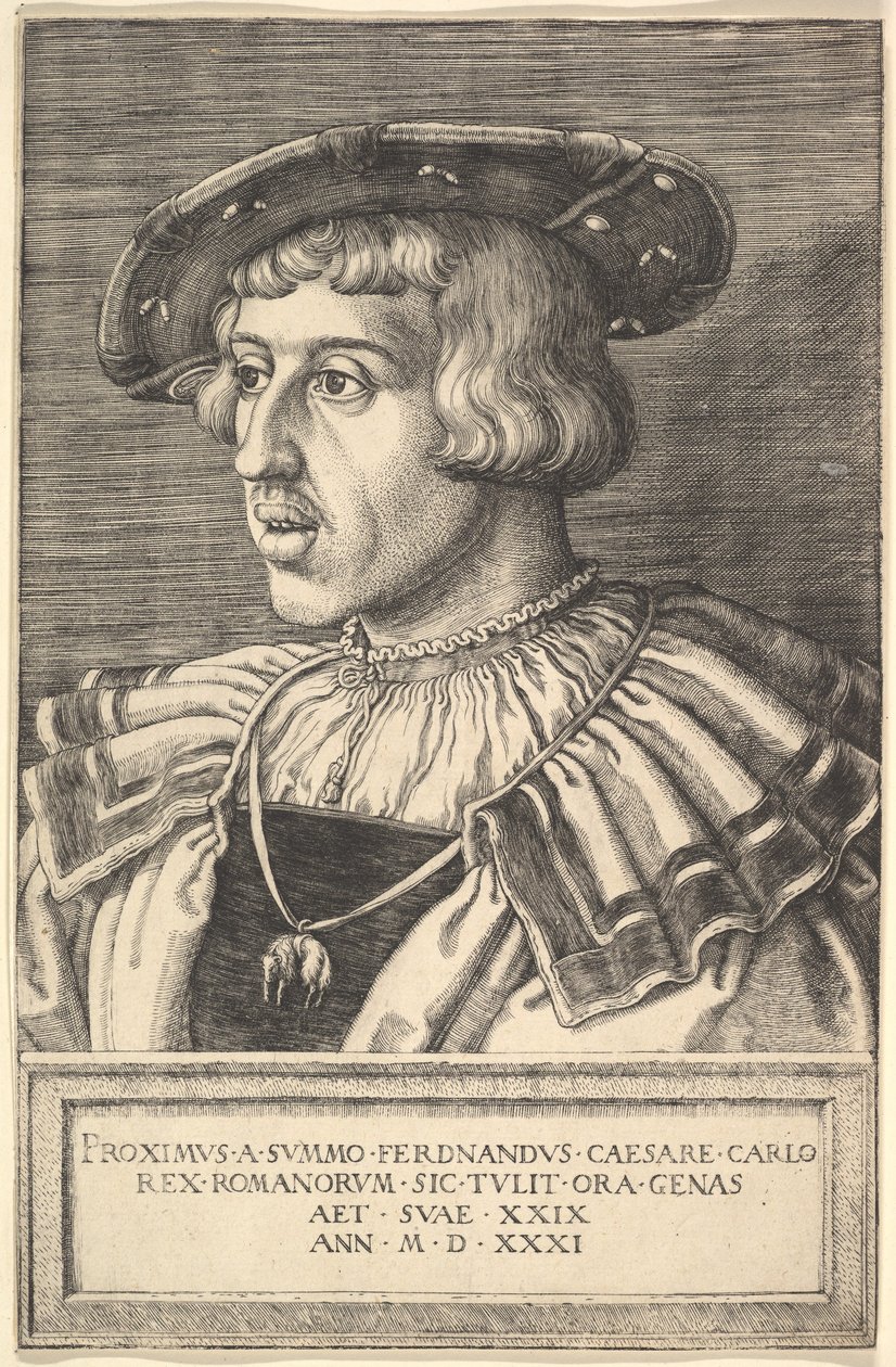 Císař Ferdinand I. od Barthel Beham