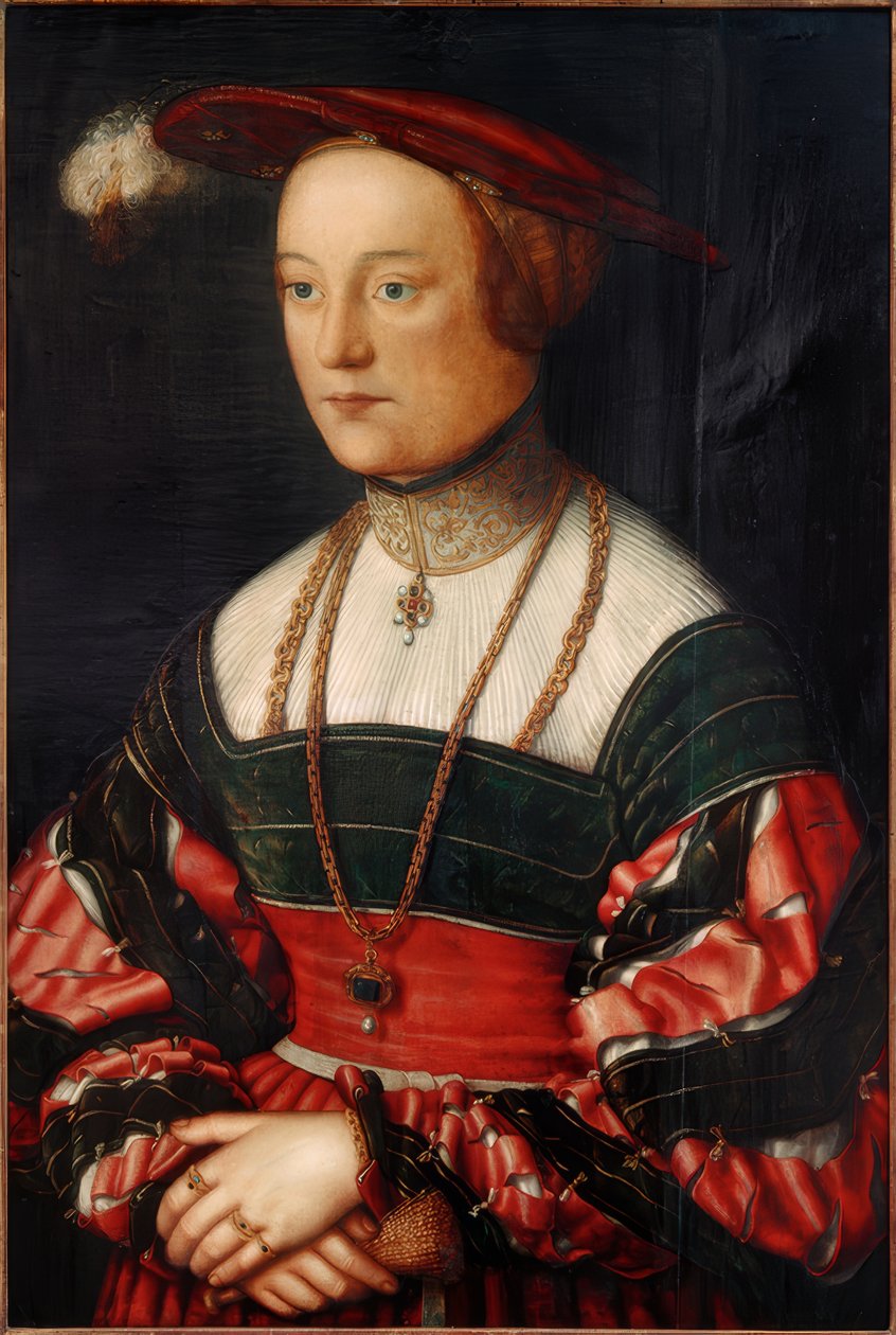 Jacobea z Badenu od Barthel Beham
