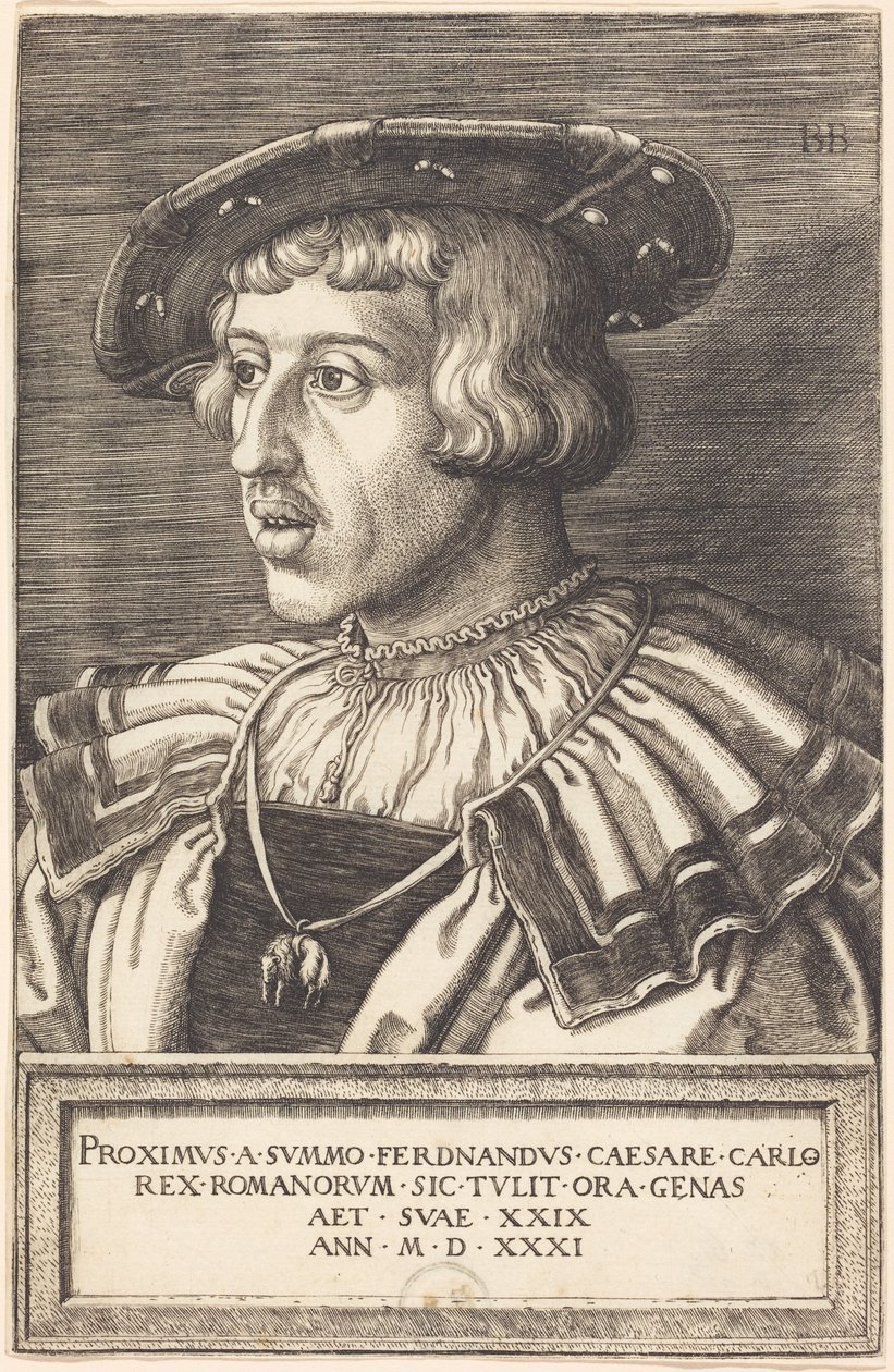 Král Ferdinand I. od Barthel Beham