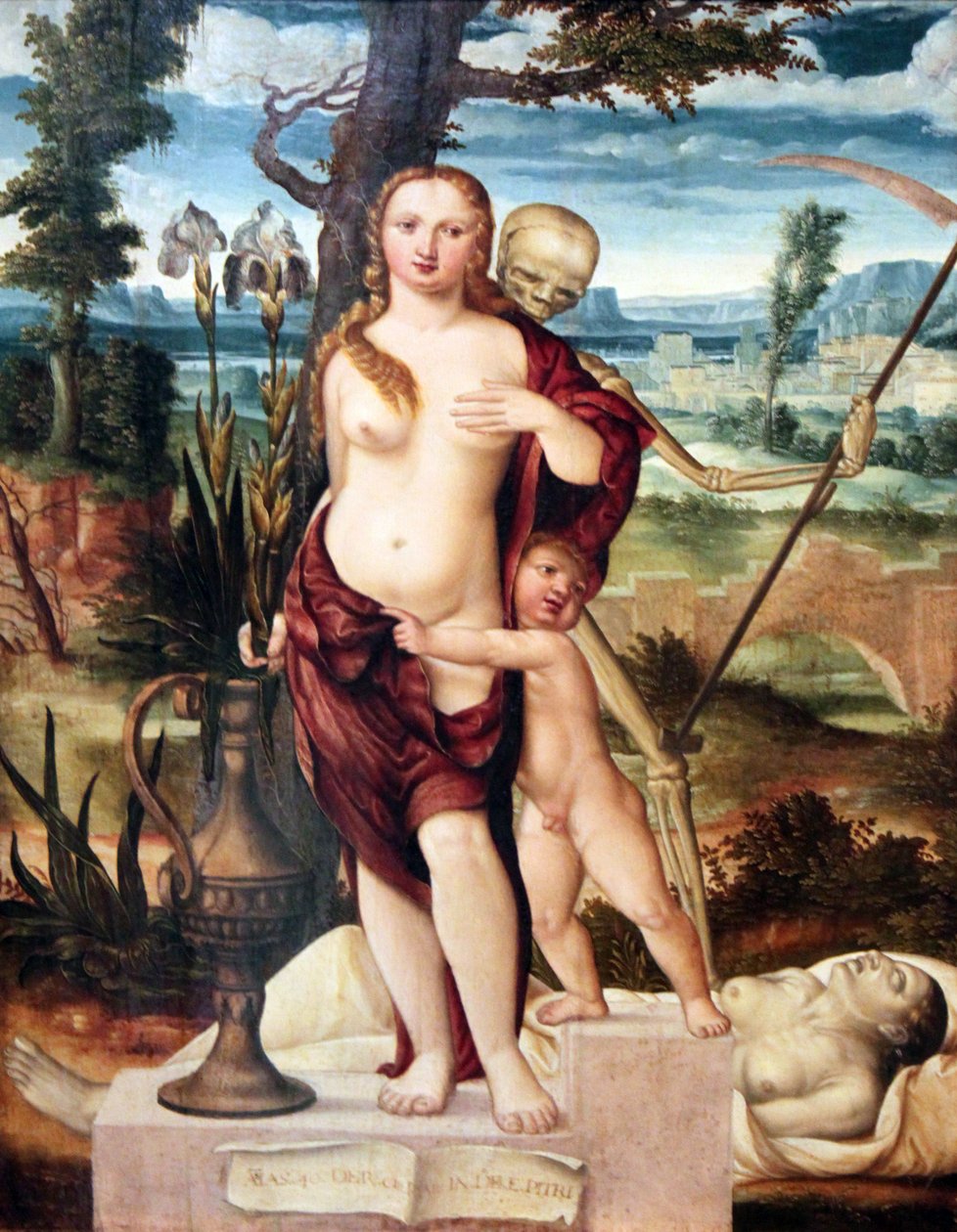 Latinsky: Vanitas Vanity od Barthel Beham