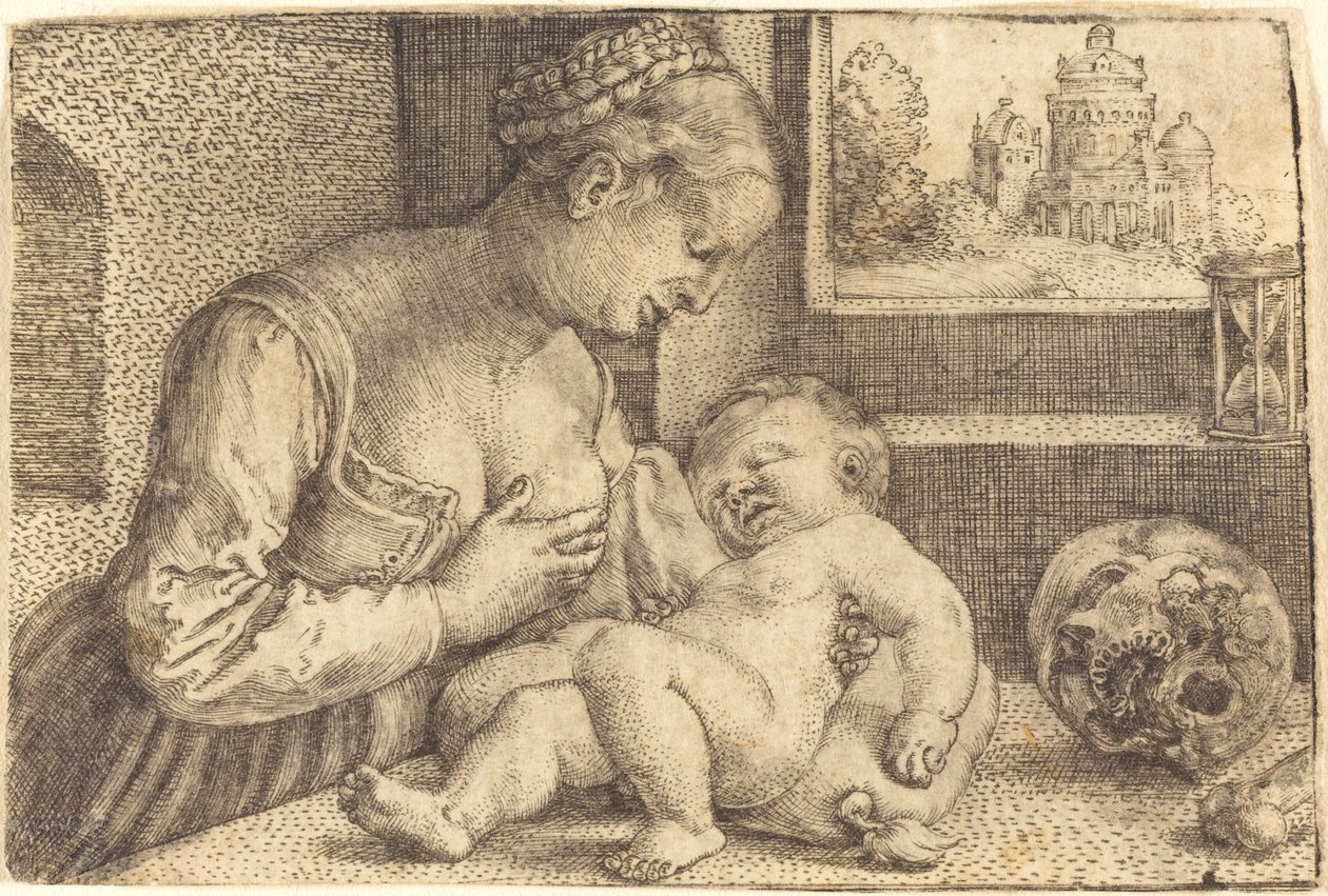 Madonna s lebkou od Barthel Beham