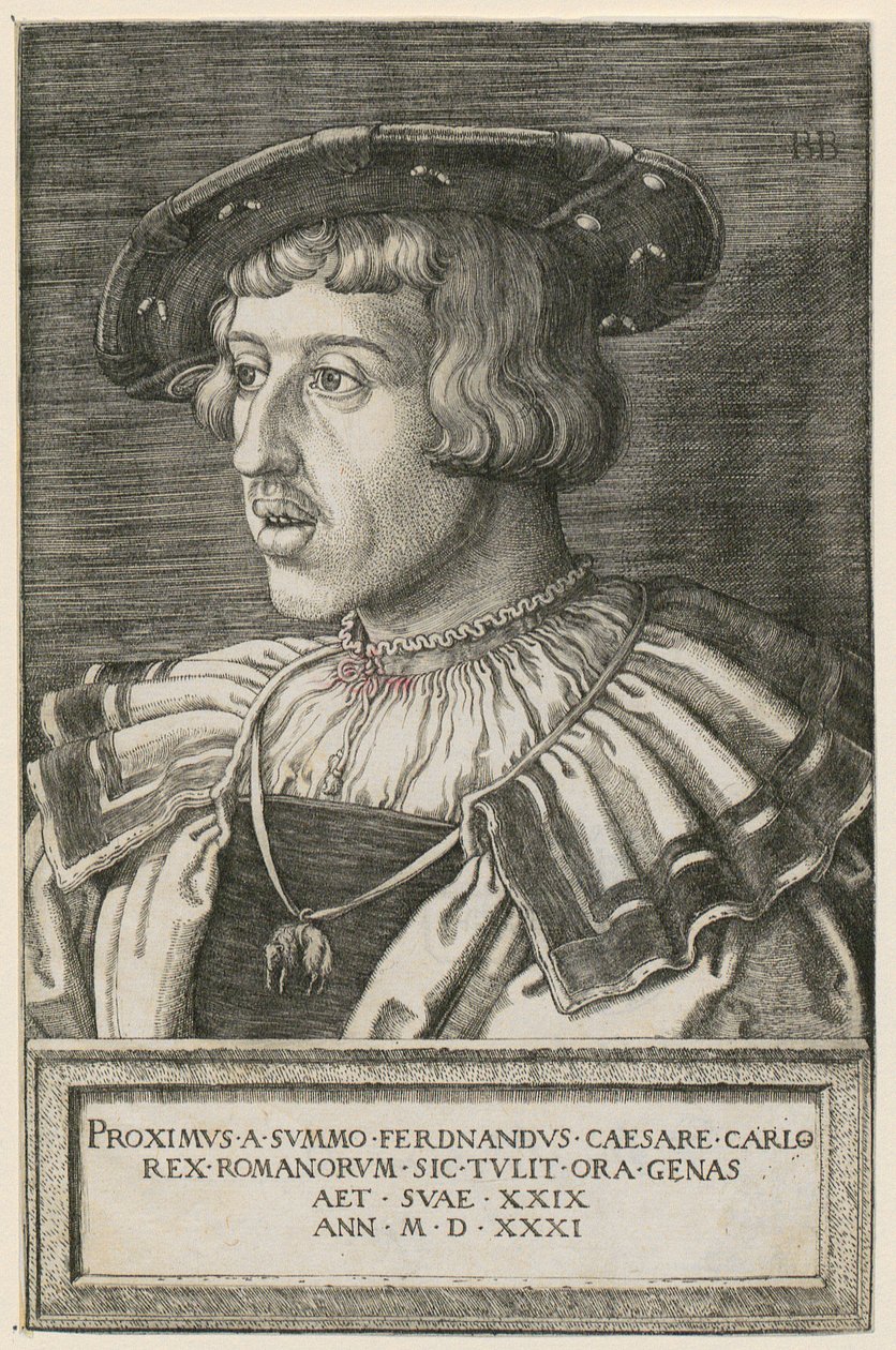 Portrét krále Ferdinanda I. od Barthel Beham