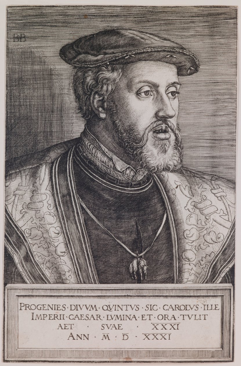 Portrét Charlese Quinta od Barthel Beham