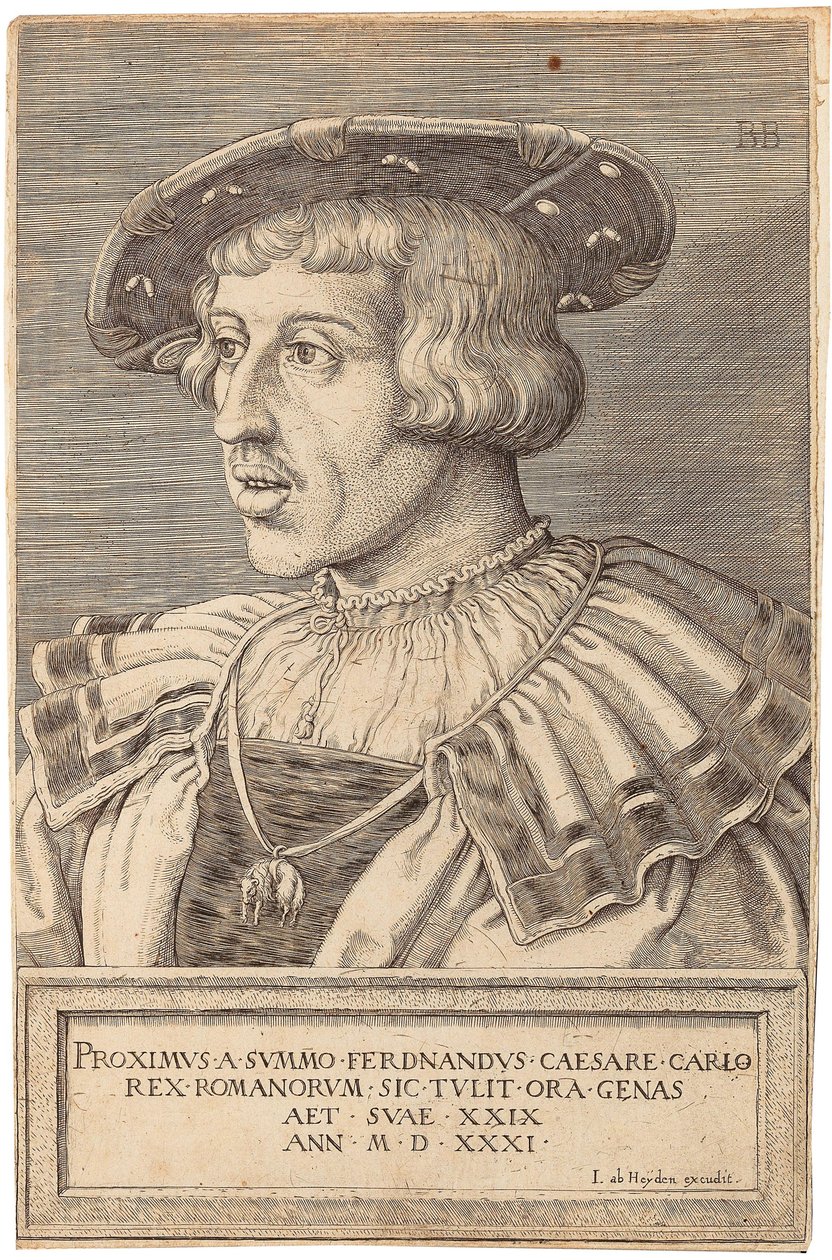 Portrét císaře Ferdinanda I. 1503-1564, 1531. od Barthel Beham