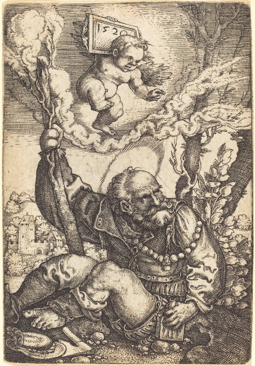 Svatý Kryštof od Barthel Beham