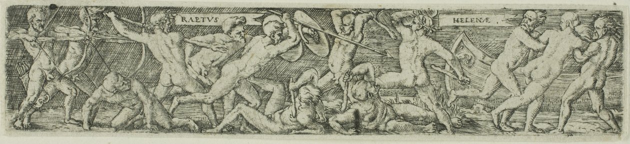 Únos Heleny od Barthel Beham