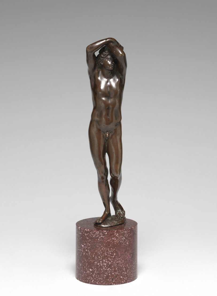 Stojící mladík, známý jako Narcis, kolem roku 1650 (měď a bronz) od Barthelemy Prieur