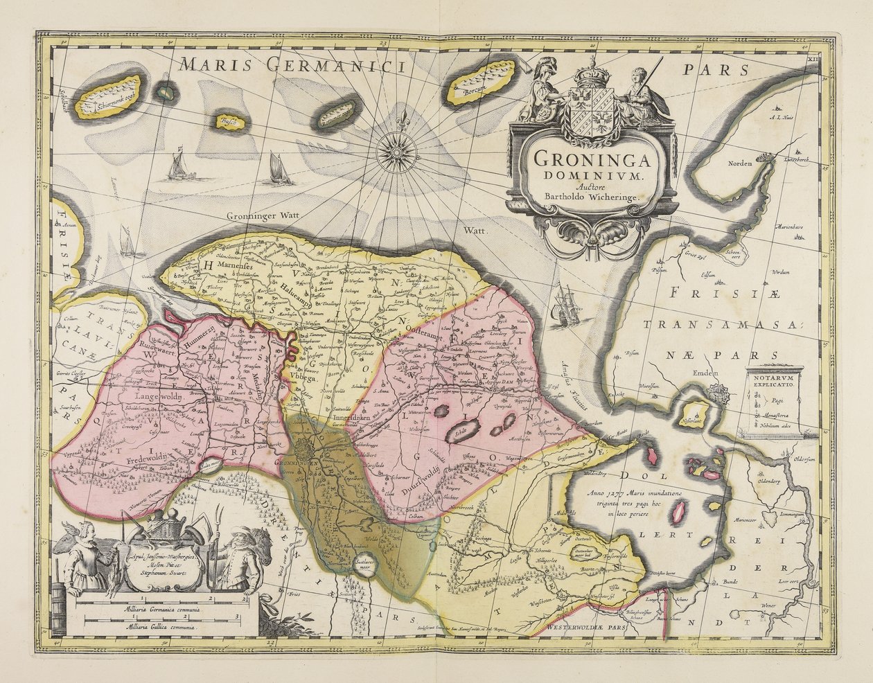 Groninga dominium / auctore Bartholdo Wicheringe od Barthold Wicheringe