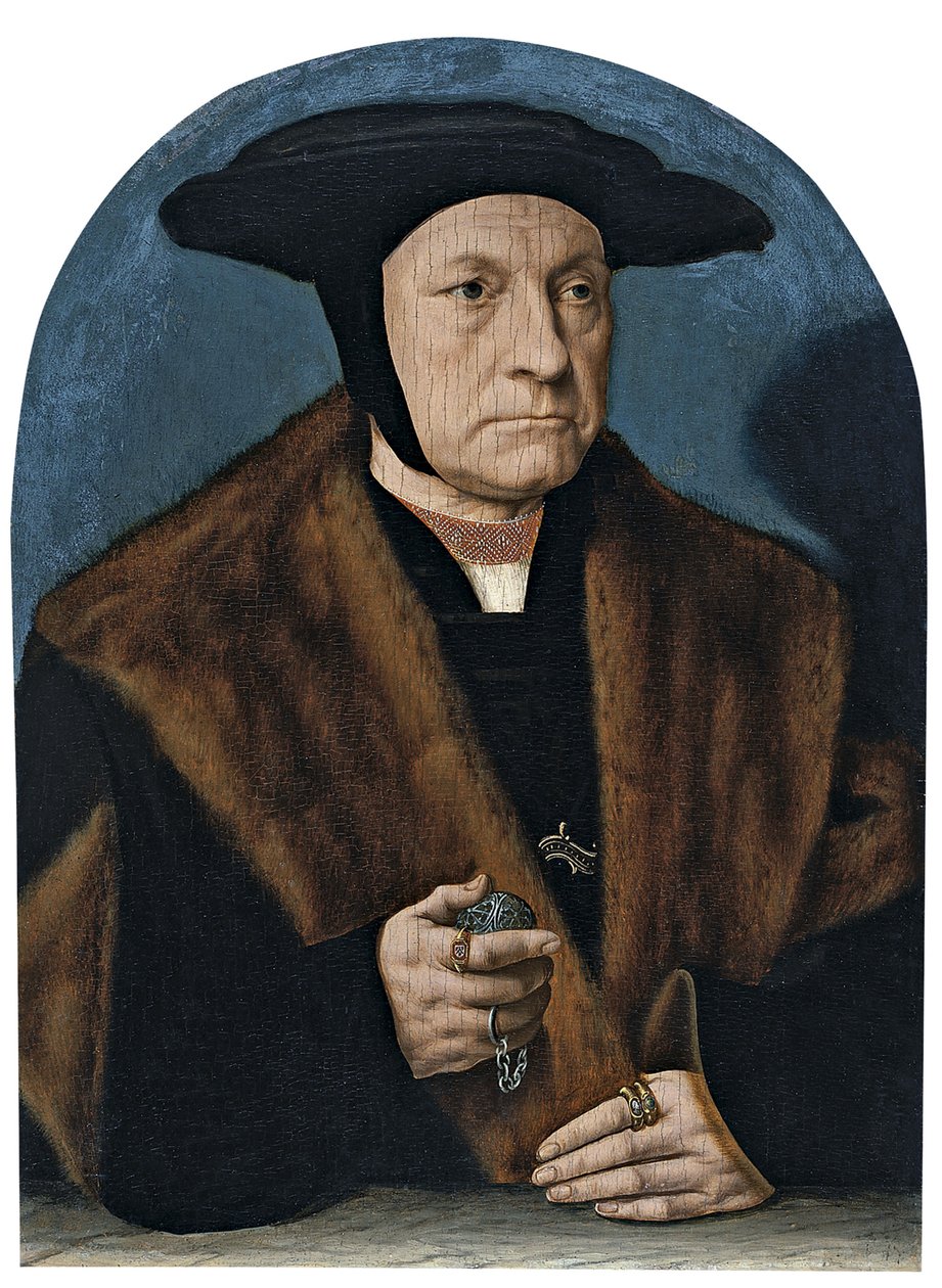 Portrét muže z rodiny Weinsbergů od Bartholomaeus Bruyn
