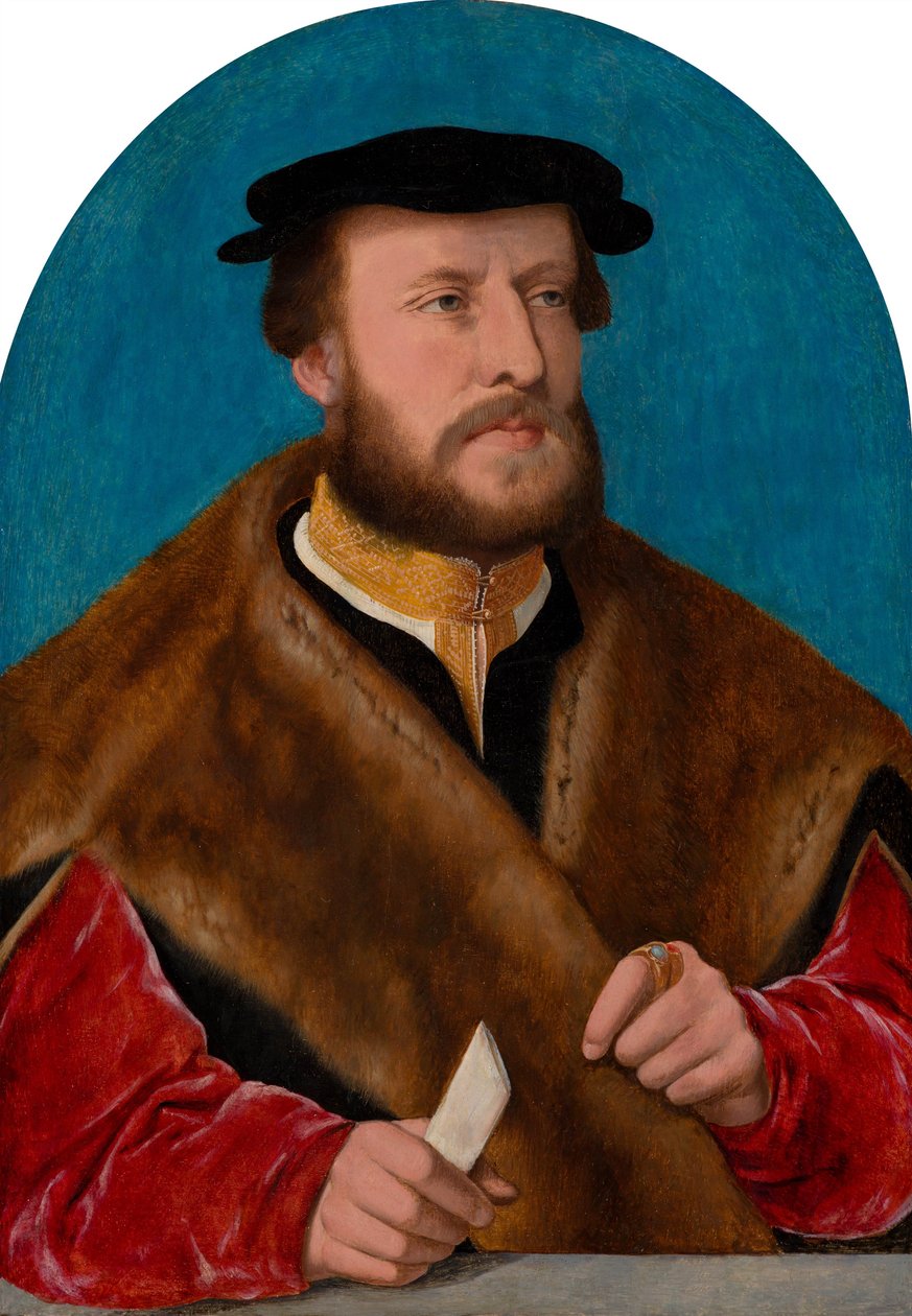 Nizozemština: Portrét Jakoba Omfalia (1500-1567) Portrét Jakoba Omfalia od Bartholomaeus Bruyn the Elder