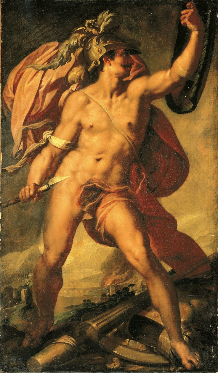 Mars od Bartholomaeus Spranger
