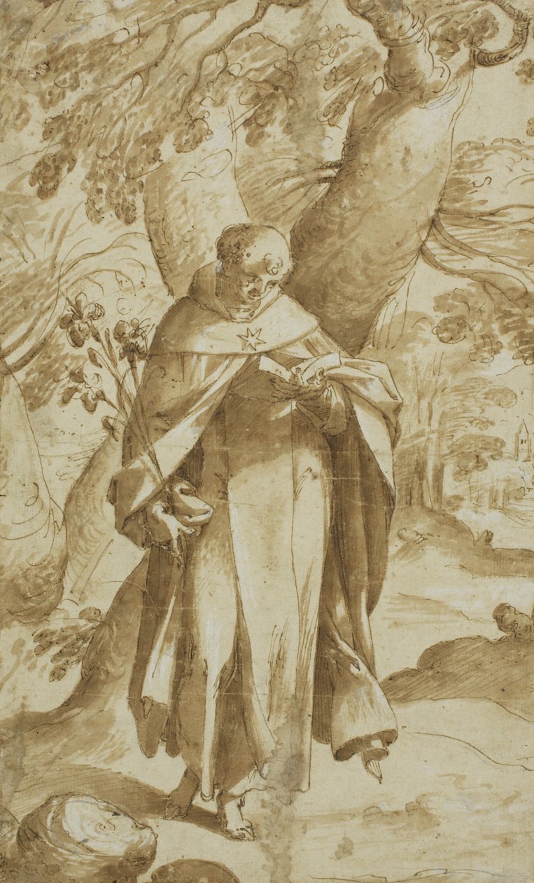 Svatý Dominik Reading, kolem roku 1573 od Bartholomaeus Spranger