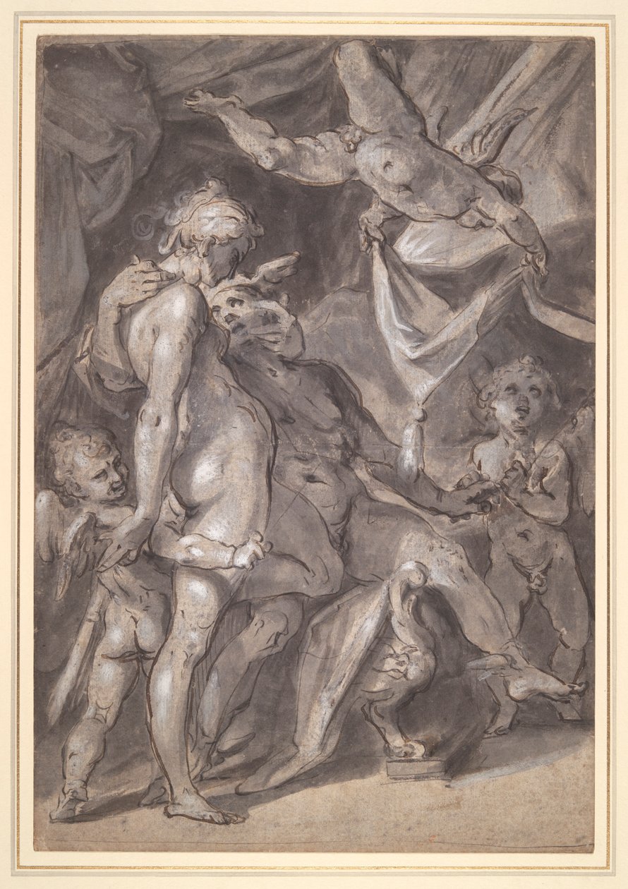 Venuše a Merkur od Bartholomaeus Spranger