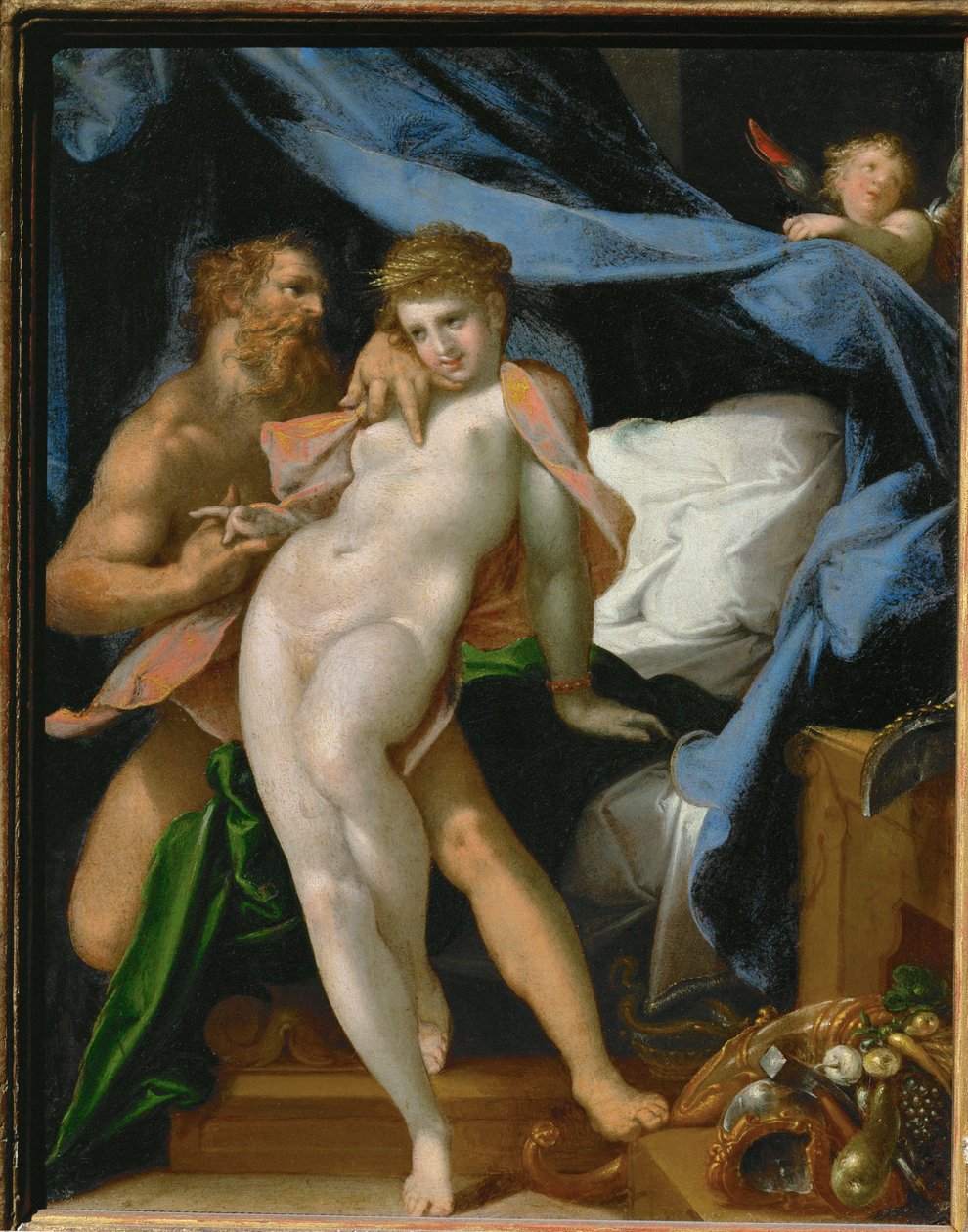 Vulkán a Maia ... od Bartholomaeus Spranger