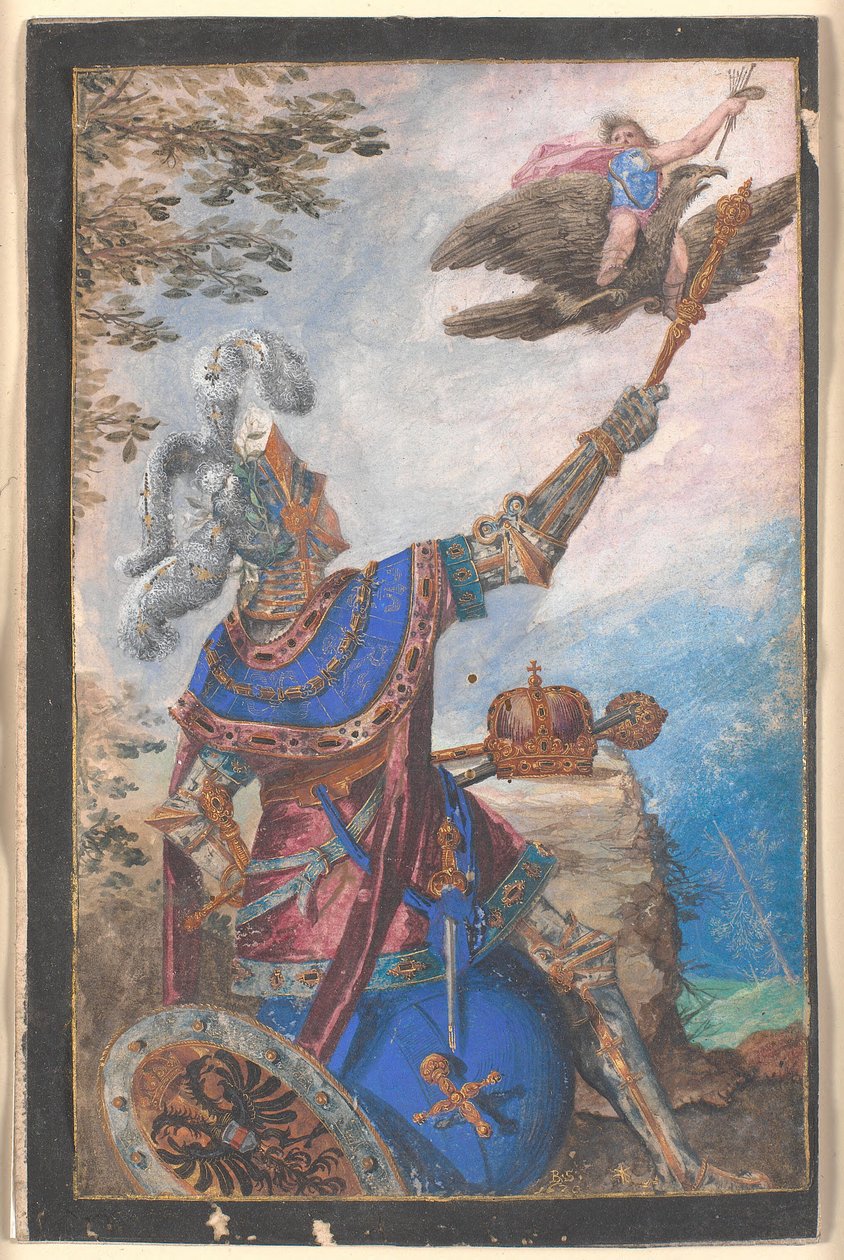 Alegorie obrazu za habsburského rodu od Bartholomäus Strobel d.Y.