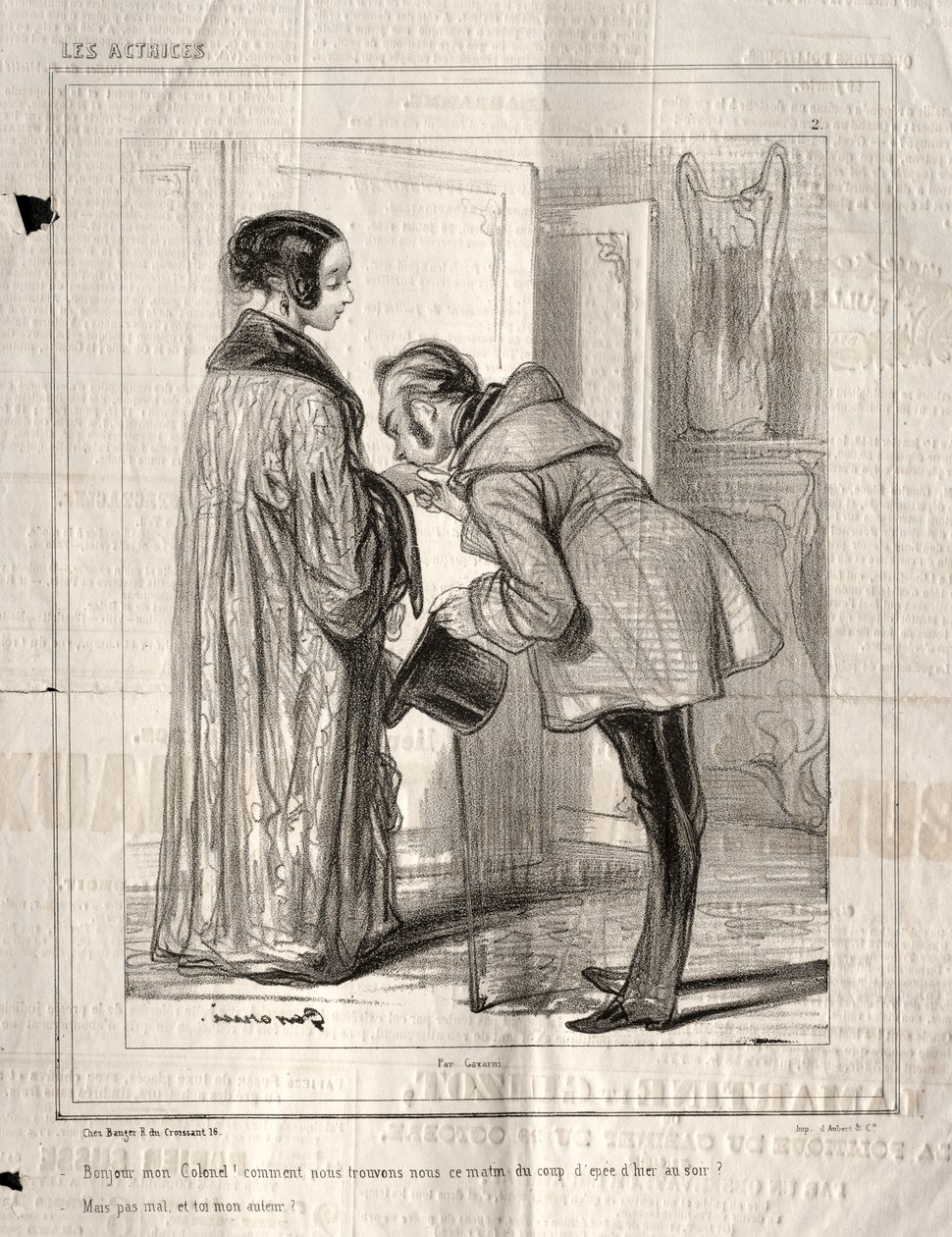 Herečky: Dobrý den, plukovníku! od Bartholomaus Seutter