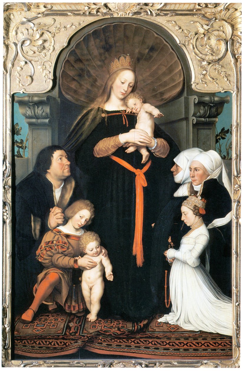 Madonna starosty Meyera (Darmstadt Madonna) od Bartholomeaus Sarburgh