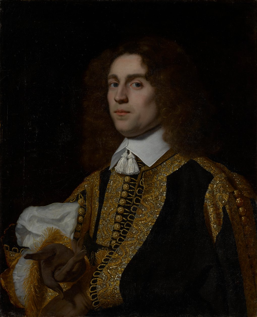 Portrét mladého muže ve vojenském kostýmu od Bartholomeus van der Helst