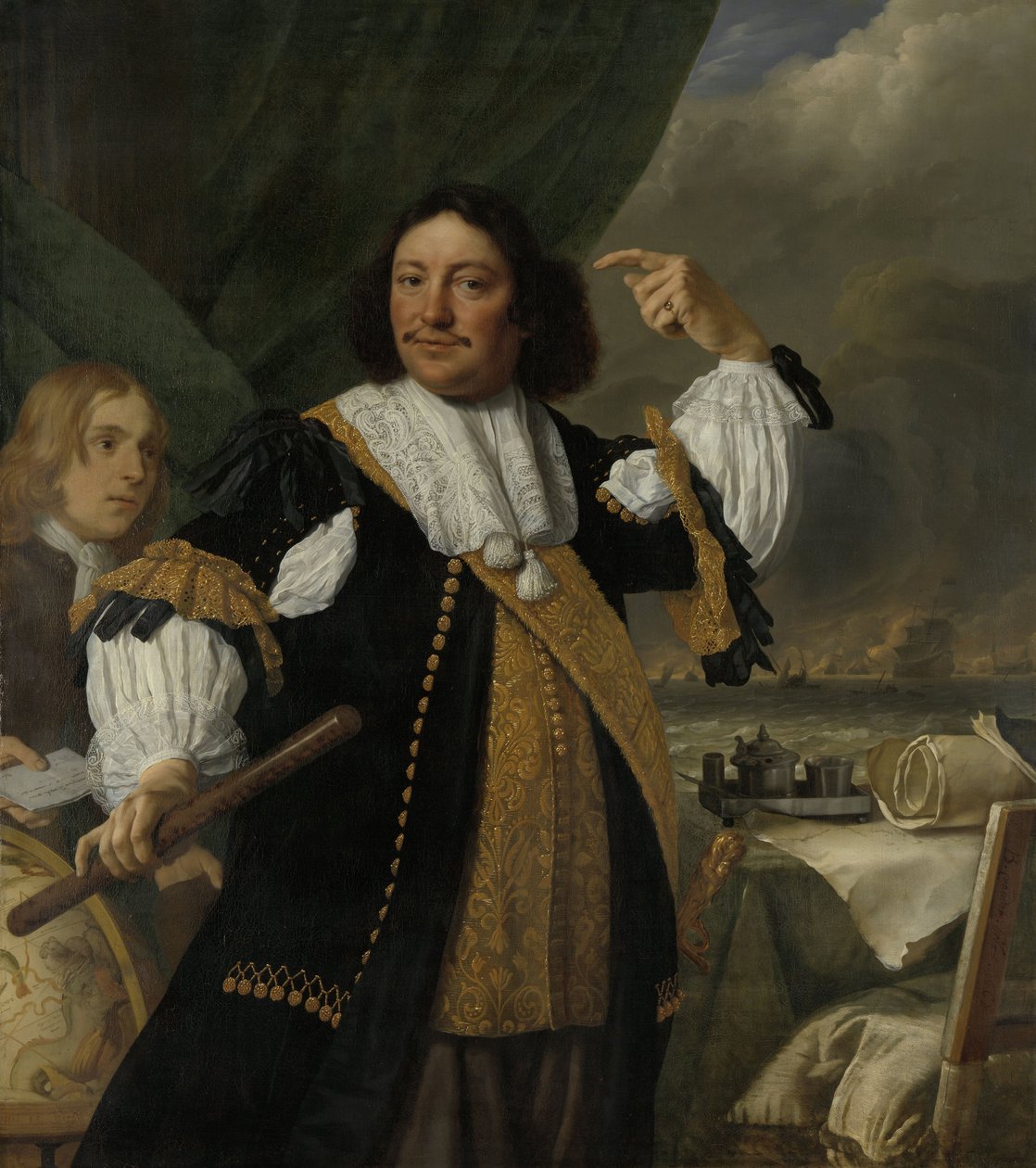 Portrét Aert van Nes (1626-1693) od Bartholomeus van der Helst