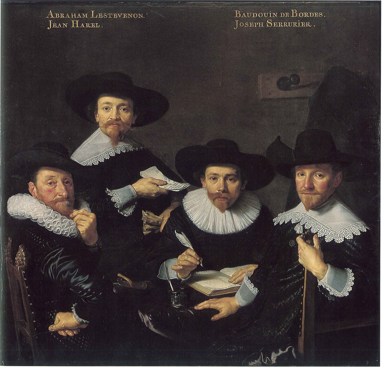Regenti valonského sirotčince od Bartholomeus van der Helst