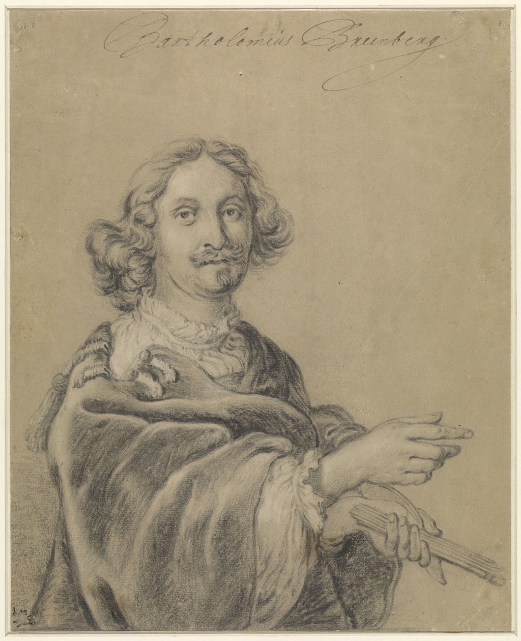 Portrét Bartoloměje Breenbergha od Bartholomeus Breenbergh (possibly)