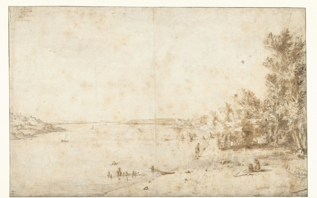 vévoda z Bracciano u Lago di Bracciano od Bartholomeus Breenbergh