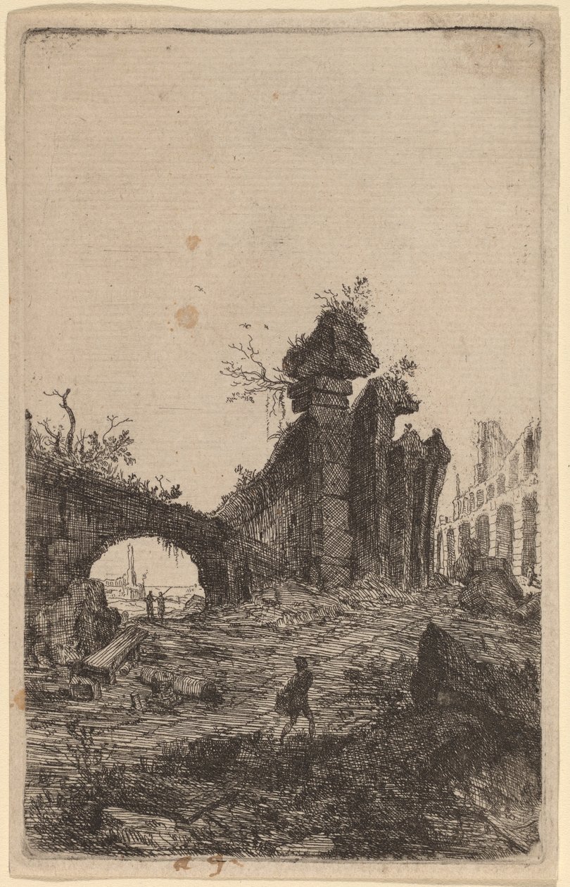 Ruiny Kolosea od Bartholomeus Breenbergh