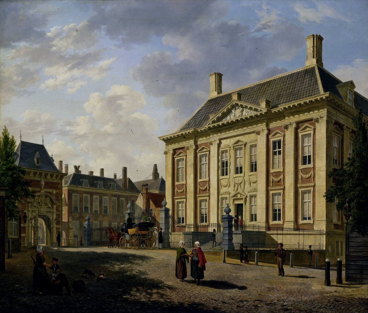 Mauritshuis v Haagu od Bartholomeus Johannes van Hove