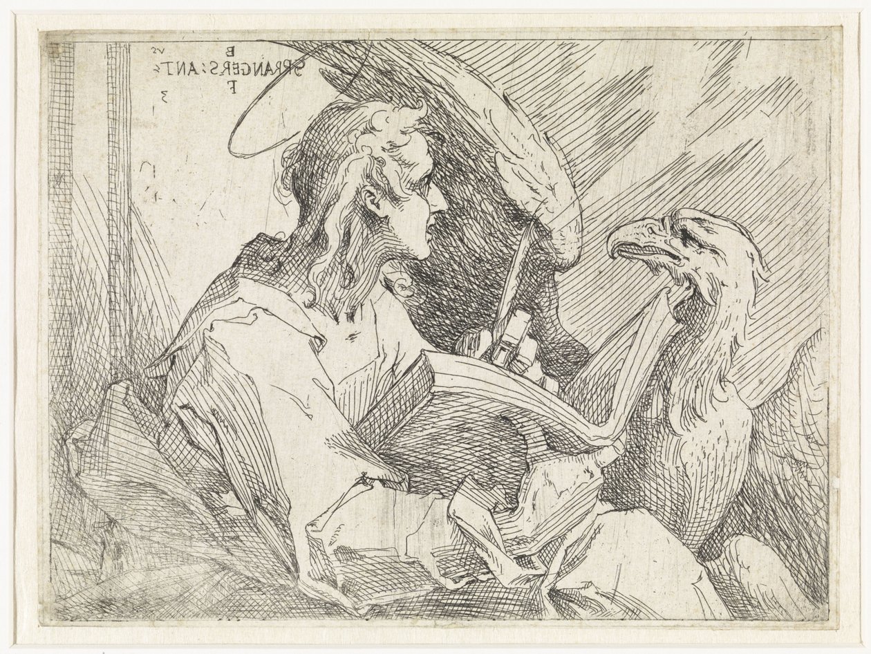 Jana Evangelisty od Bartholomeus Spranger