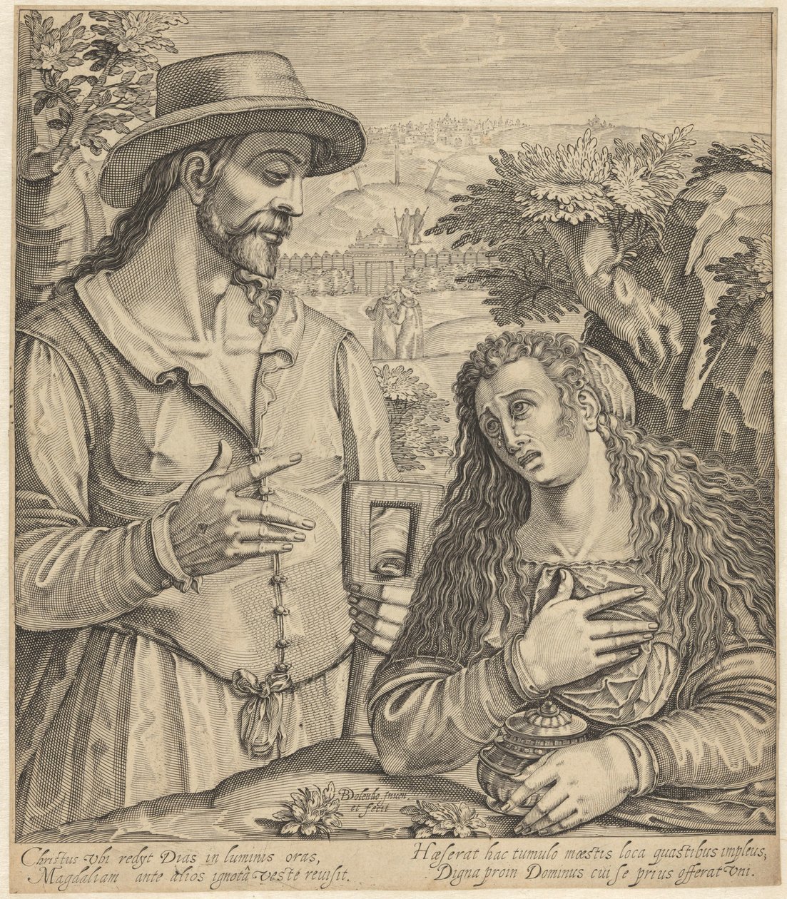 Kristus se zjevuje Marii Magdaleně od Bartholomeus Willemsz. Dolendo