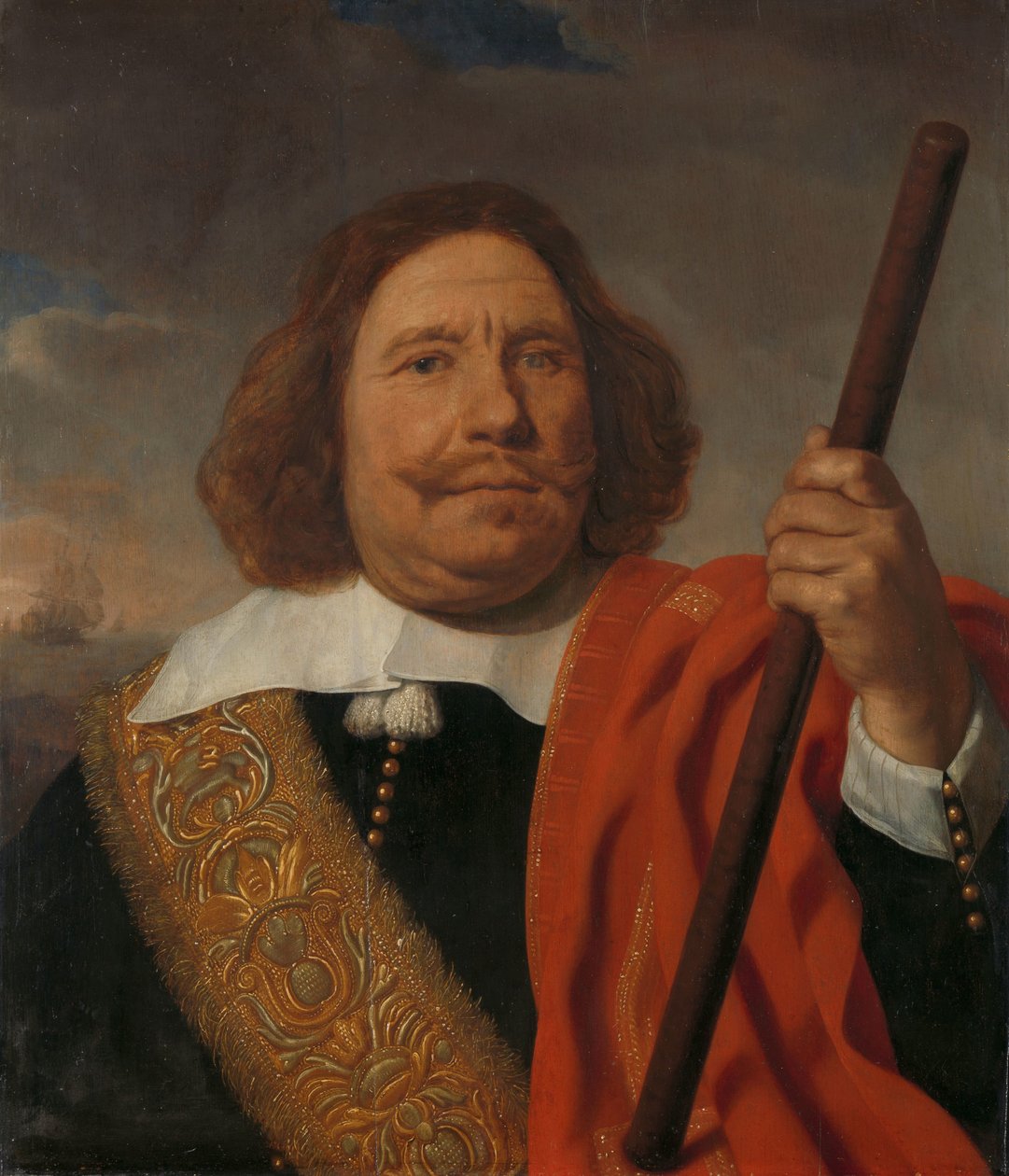 Egbert Meeuwsz Cortenaer (1605-65), viceadmirál, admirality Maas, Rotterdam od Bartholomeus van der Helst