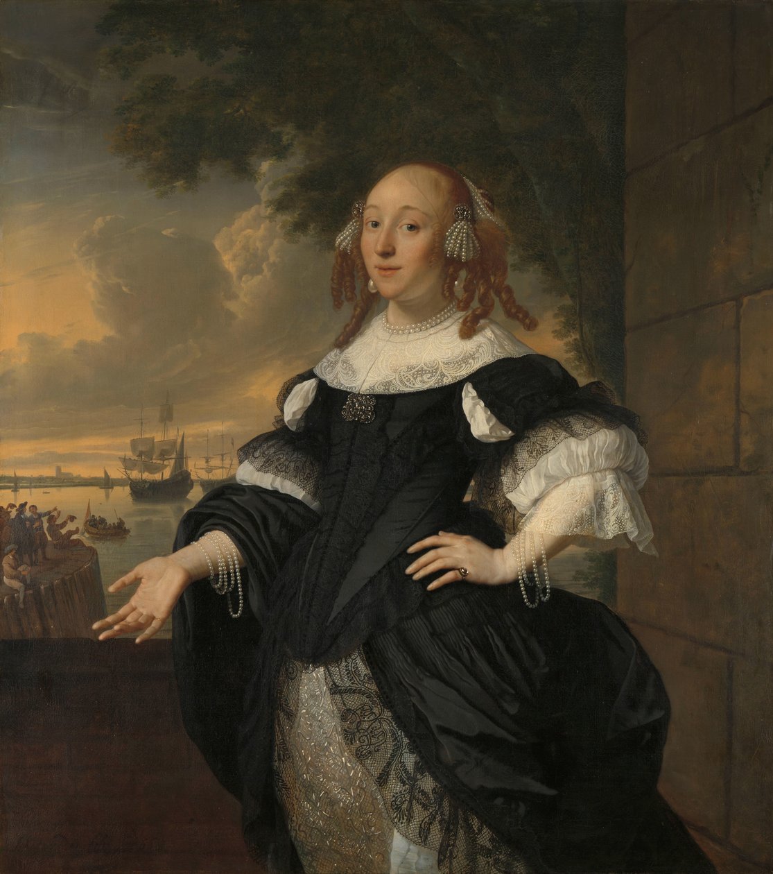 Geertruida den Dubbelde (1647-84), manželka Aert van Nes od Bartholomeus van der Helst
