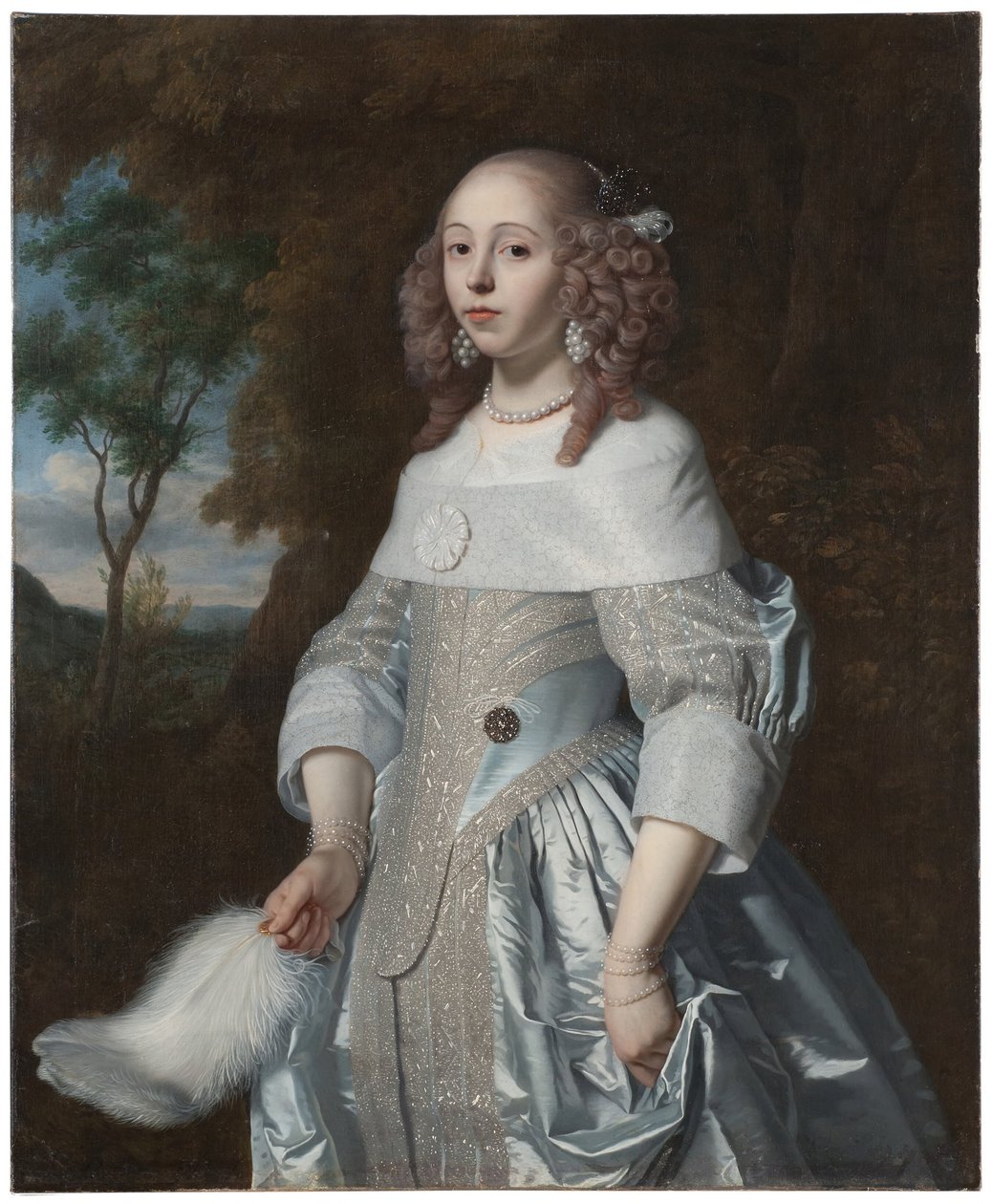 Jeanne Parmentier, 1634-1710, dar De Geer od Bartholomeus van der Helst