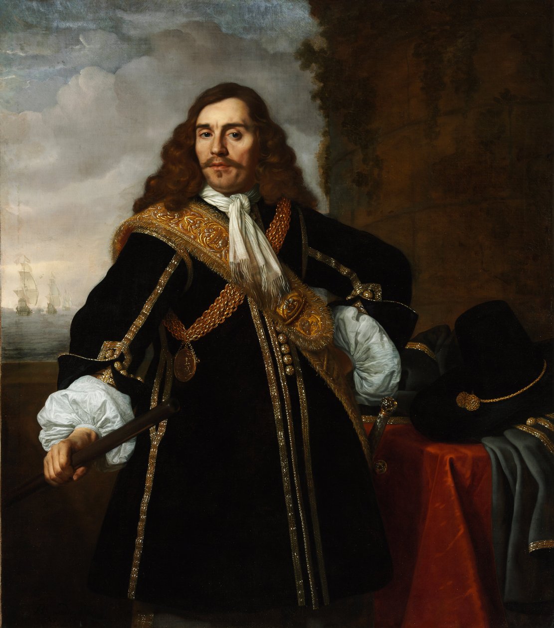 Portrét Gideona de Wildta od Bartholomeus van der Helst