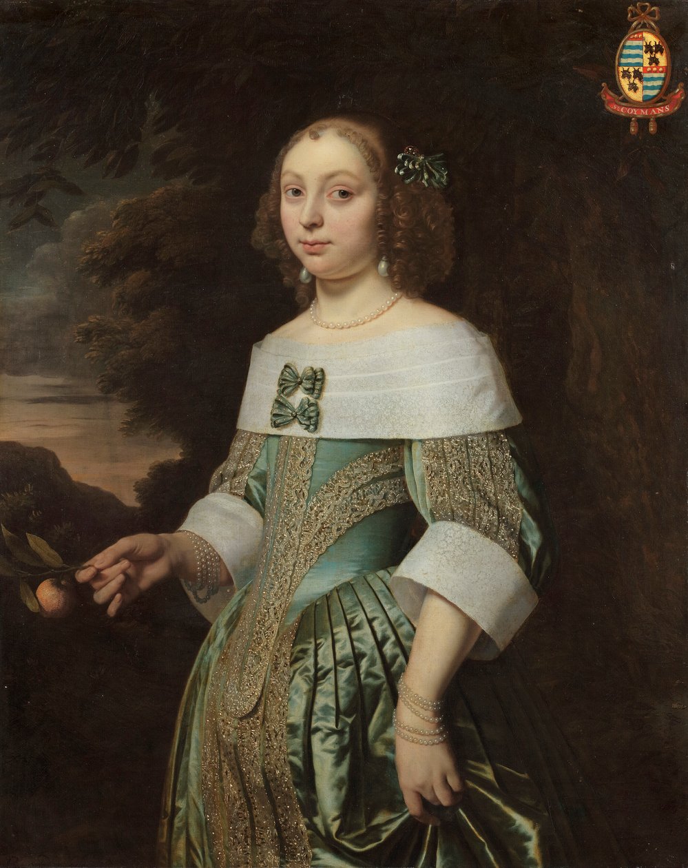 Portrét Sophie Coymansové (1636-1714) od Bartholomeus van der Helst