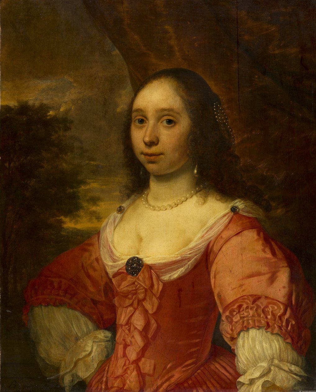 Portrét dámy od Bartholomeus van der Helst