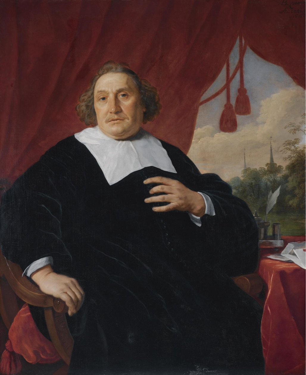 Portrét muže, možná Louis Trip od Bartholomeus van der Helst