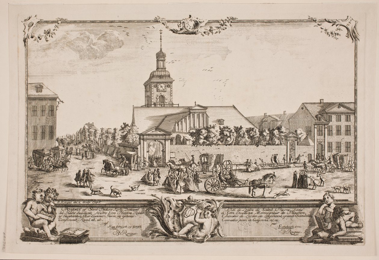 Kostel svatého Petra, Kodaň od Bartholomæus Roque