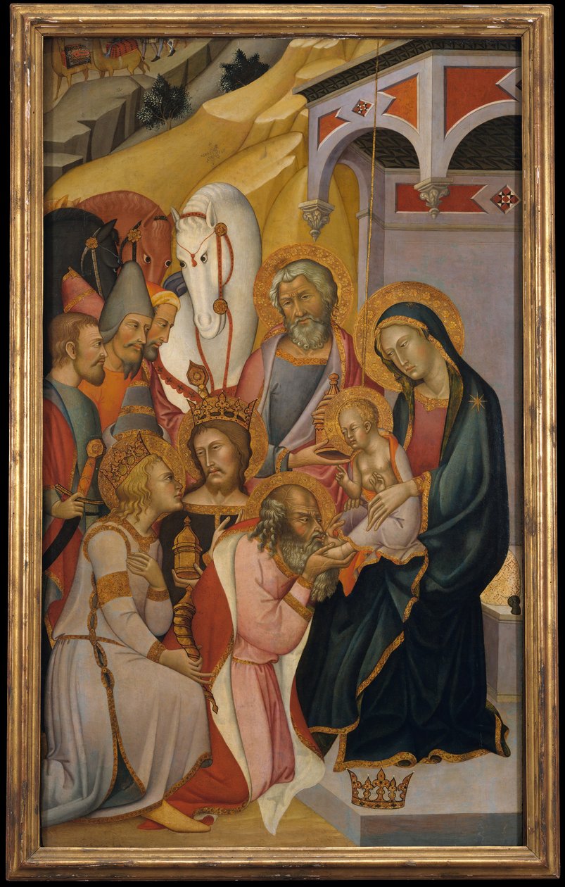 Klanění tří králů, ca. 1390. od Bartolo di Fredi