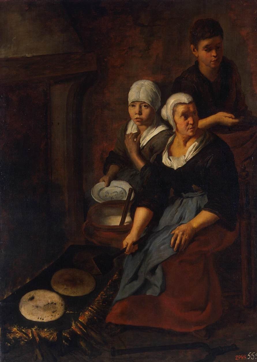 Pečení plochých dortů od Bartolomé Esteban Murillo