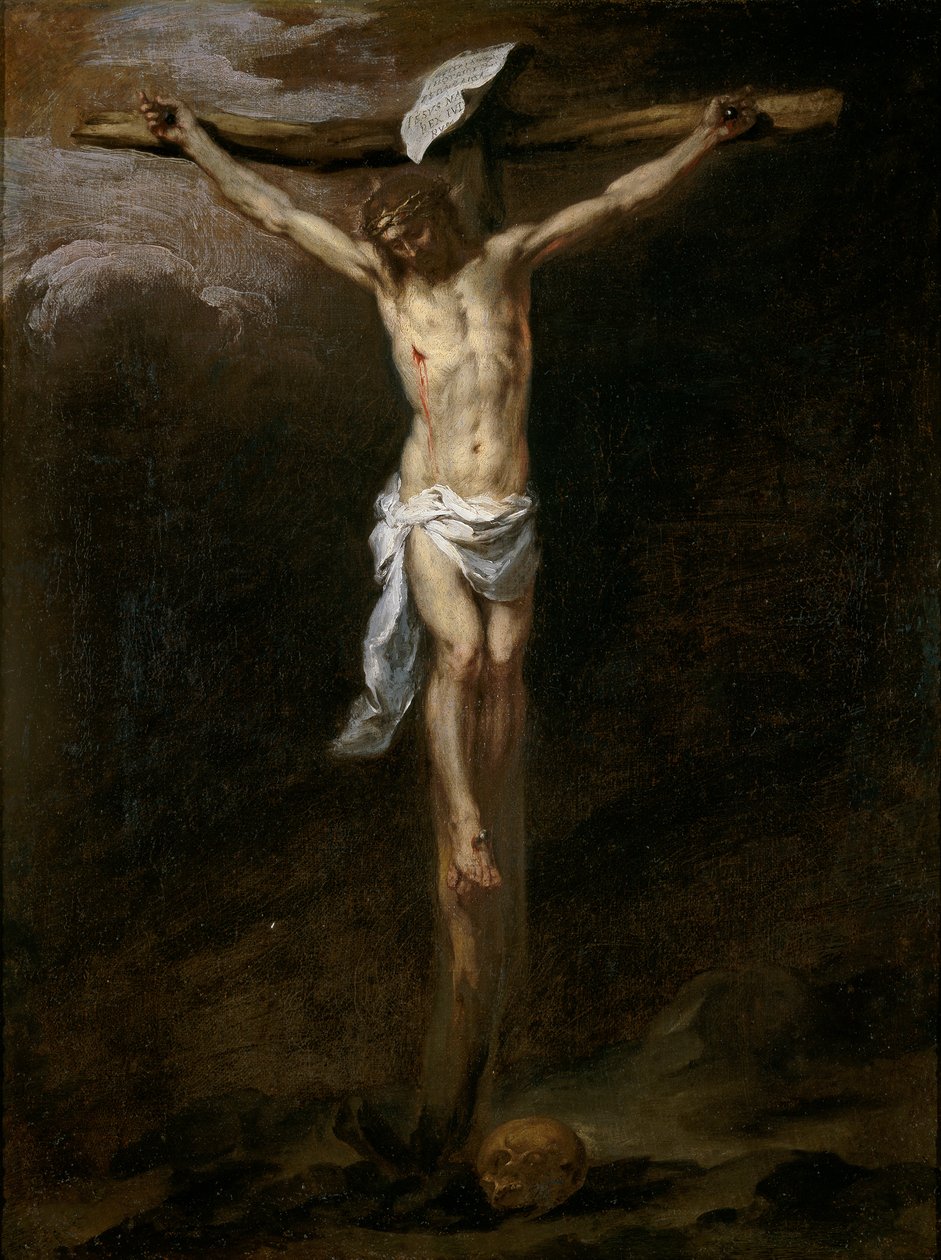 Kristus ukřižován od Bartolomé Esteban Murillo