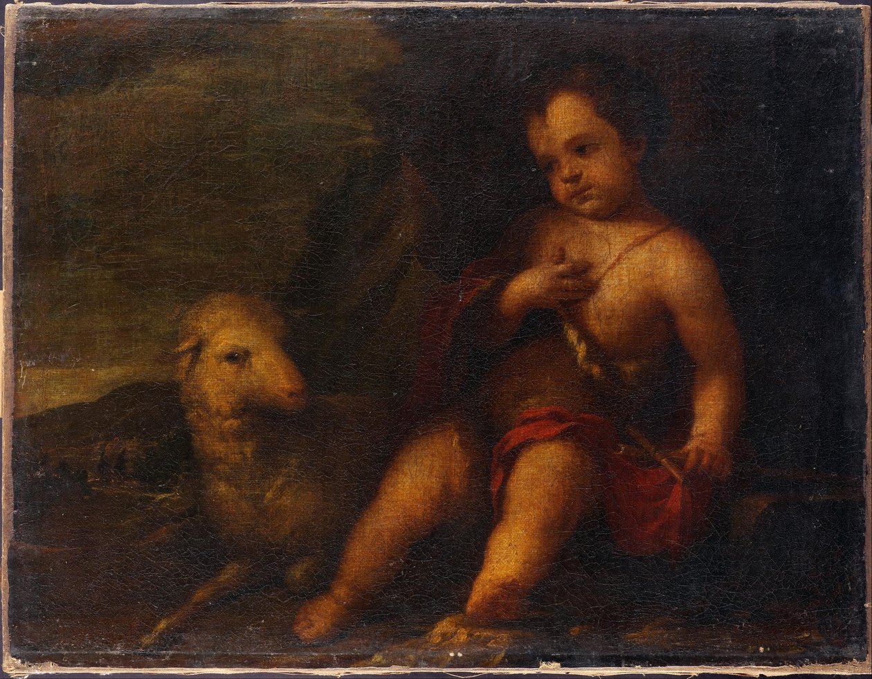 Kojenec St John od Bartolomé Esteban Murillo
