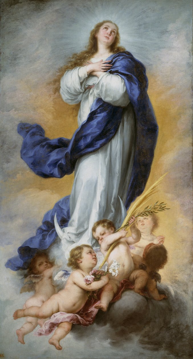 neposkvrněné početí od Bartolomé Esteban Murillo