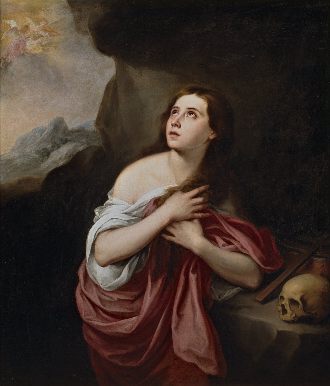 Kající magdalena od Bartolomé Esteban Murillo