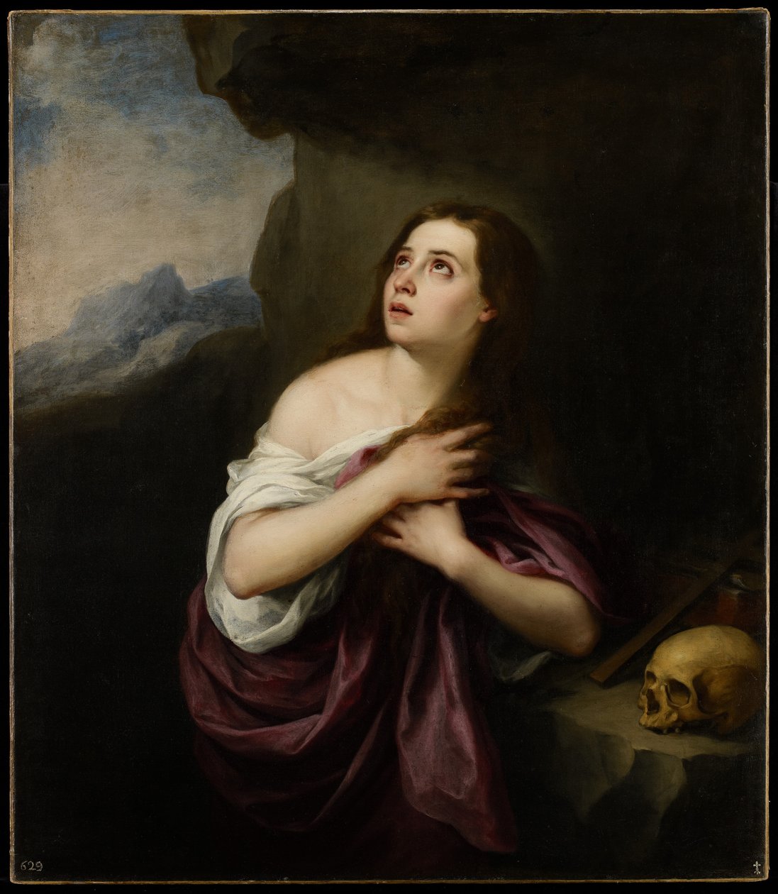 Kajícnice Magdelene, kolem 1650-65 od Bartolomé Esteban Murillo