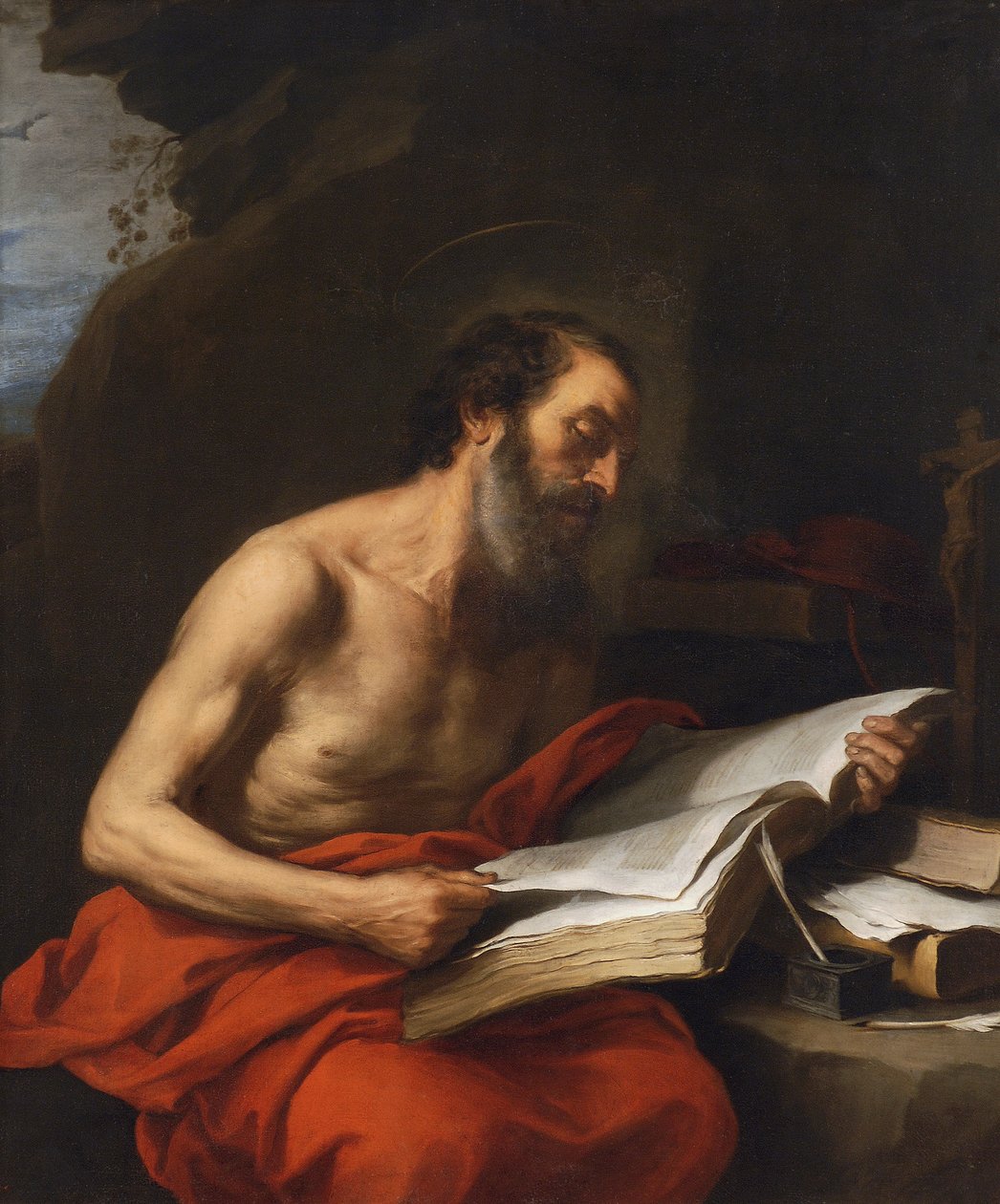 Čtení svatého Jeronýma od Bartolomé Esteban Murillo